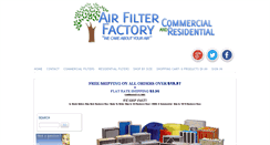 Desktop Screenshot of airfilterco.com